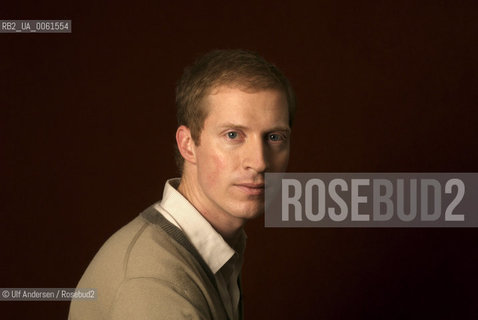 American writer Andrew Sean Greer. Paris, January 28, 2009 - ©Ulf Andersen/Rosebud2