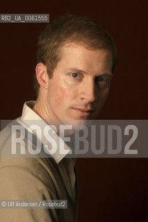 American writer Andrew Sean Greer. Paris, January 28, 2009 - ©Ulf Andersen/Rosebud2