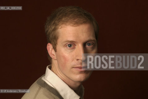 American writer Andrew Sean Greer. Paris, January 28, 2009 - ©Ulf Andersen/Rosebud2