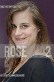 American writer Lauren Groff. Paris, September 23, 2010 - ©Ulf Andersen/Rosebud2