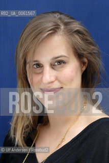 American writer Lauren Groff. Paris, September 23, 2010 - ©Ulf Andersen/Rosebud2