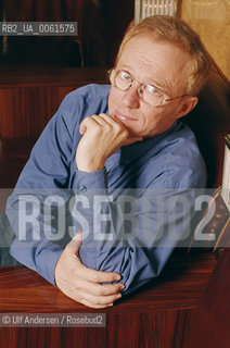 David Grossman in Paris to promote his book. ©Ulf Andersen/Rosebud2