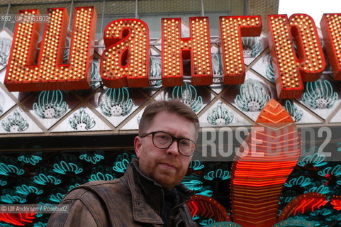 Russian author photographed in Moscow. ©Ulf Andersen/Rosebud2