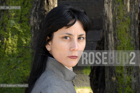 Cuban writer Wendy Guerra. Saint Malo, May 11, 2008 - ©Ulf Andersen/Rosebud2