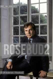 Swedish writer Jan Guillou. Paris, June 13, 1990 - ©Ulf Andersen/Rosebud2