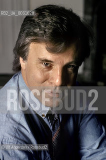 Swedish writer Jan Guillou. Paris, June 13, 1990 - ©Ulf Andersen/Rosebud2