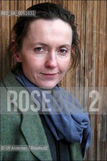 English writer Kirsty Gunn. Paris, January 31, 2003 - ©Ulf Andersen/Rosebud2