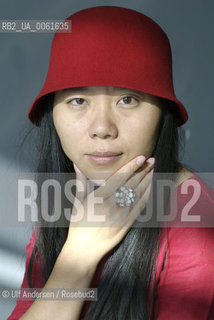 Frankfurt october 17. File photo; chinese author Xiaolu Guo at book fair in Frankfurt.. ©Ulf Andersen/Rosebud2