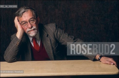 Swedish writer Lars Gustafsson. Paris, October 18, 1991 - ©Ulf Andersen/Rosebud2