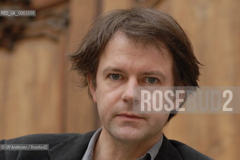 French writer Yannick Haenel. Lyon, May 28, 2008 - ©Ulf Andersen/Rosebud2