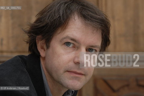 French writer Yannick Haenel. Lyon, May 28, 2008 - ©Ulf Andersen/Rosebud2