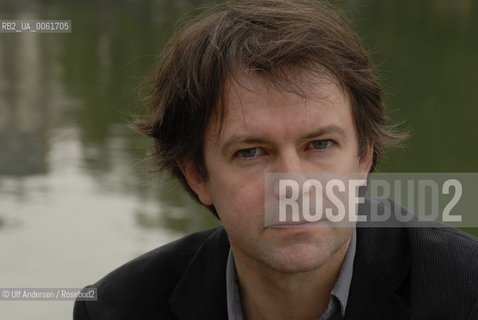 French writer Yannick Haenel. Lyon, May 28, 2008 - ©Ulf Andersen/Rosebud2