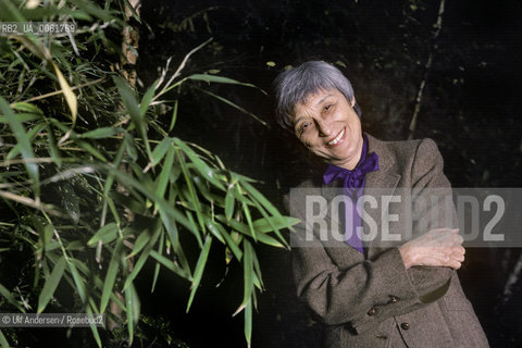 American writer Han Suyin. Paris, October 28, 1986 - ©Ulf Andersen/Rosebud2