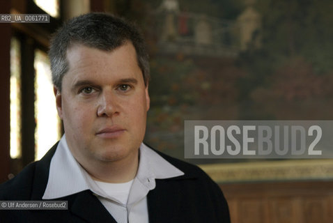 American writer Daniel Handler, alias Lemony Snicket. Paris, september 26, 2008 - ©Ulf Andersen/Rosebud2