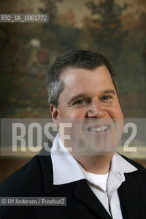 American writer Daniel Handler, alias Lemony Snicket. Paris, september 26, 2008 - ©Ulf Andersen/Rosebud2