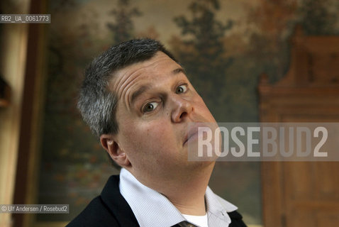 American writer Daniel Handler, alias Lemony Snicket. Paris, september 26, 2008 - ©Ulf Andersen/Rosebud2