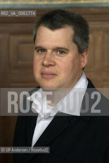 American writer Daniel Handler, alias Lemony Snicket. Paris, september 26, 2008 - ©Ulf Andersen/Rosebud2