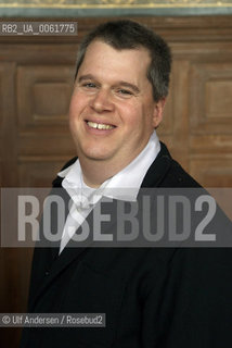 American writer Daniel Handler, alias Lemony Snicket. Paris, september 26, 2008 - ©Ulf Andersen/Rosebud2