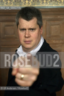 American writer Daniel Handler, alias Lemony Snicket. Paris, september 26, 2008 - ©Ulf Andersen/Rosebud2