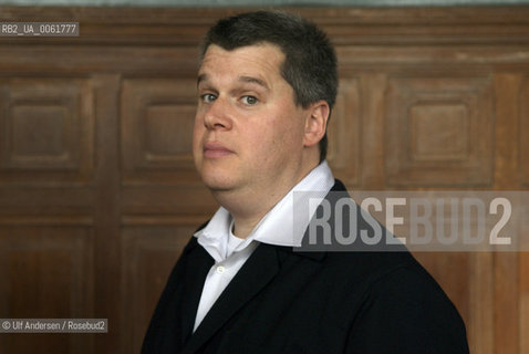 American writer Daniel Handler, alias Lemony Snicket. Paris, september 26, 2008 - ©Ulf Andersen/Rosebud2