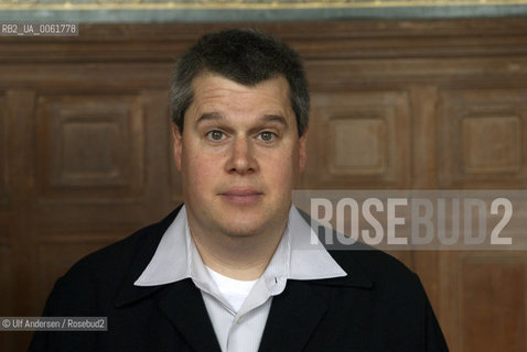 American writer Daniel Handler, alias Lemony Snicket. Paris, september 26, 2008 - ©Ulf Andersen/Rosebud2