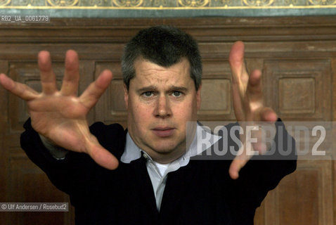 American writer Daniel Handler, alias Lemony Snicket. Paris, september 26, 2008 - ©Ulf Andersen/Rosebud2