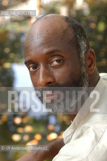 American writer Eddy Harris. PAris, September 4, 2005 - ©Ulf Andersen/Rosebud2