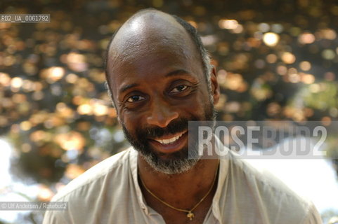 American writer Eddy Harris. PAris, September 4, 2005 - ©Ulf Andersen/Rosebud2