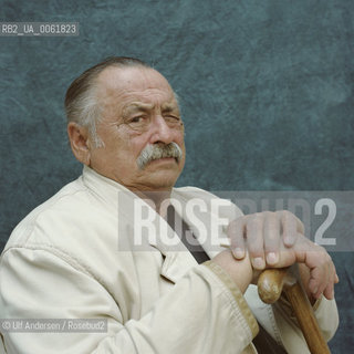 American writer Jim Harrison. Paris, September 27, 2002 - ©Ulf Andersen/Rosebud2