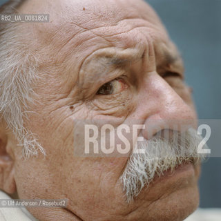 American writer Jim Harrison. Paris, September 27, 2002 - ©Ulf Andersen/Rosebud2