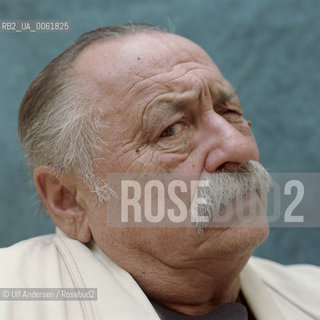 American writer Jim Harrison. Paris, September 27, 2002 - ©Ulf Andersen/Rosebud2