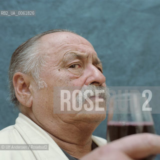 American writer Jim Harrison. Paris, September 27, 2002 - ©Ulf Andersen/Rosebud2