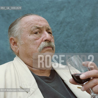 American writer Jim Harrison. Paris, September 27, 2002 - ©Ulf Andersen/Rosebud2