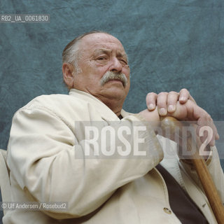 American writer Jim Harrison. Paris, September 27, 2002 - ©Ulf Andersen/Rosebud2