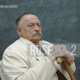 American writer Jim Harrison. Paris, September 27, 2002 - ©Ulf Andersen/Rosebud2