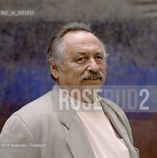 American writer Jim Harrison. Paris, September 27, 2002 - ©Ulf Andersen/Rosebud2