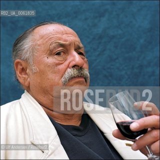 American writer Jim Harrison. Paris, September 27, 2002 - ©Ulf Andersen/Rosebud2