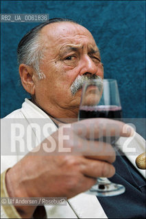 American writer Jim Harrison. Paris, September 27, 2002 - ©Ulf Andersen/Rosebud2