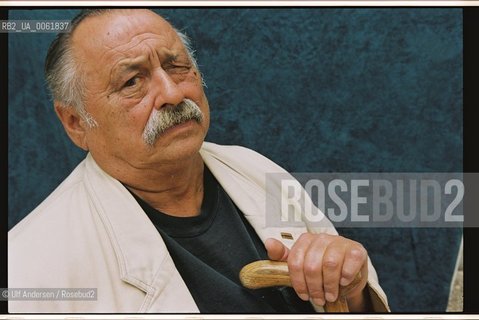 American writer Jim Harrison. Paris, September 27, 2002 - ©Ulf Andersen/Rosebud2