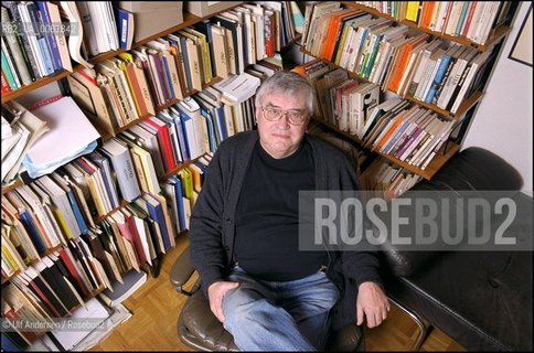 German writer Peter Hartling. Frankfurt November 21, 2000 - ©Ulf Andersen/Rosebud2