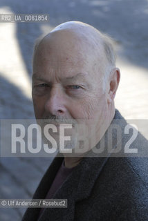 English writer John Harvey. Paris, October 10, 2010 - ©Ulf Andersen/Rosebud2