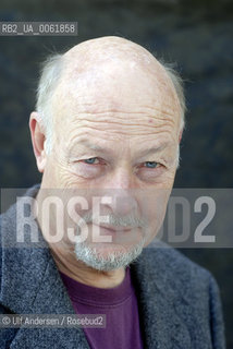 English writer John Harvey. Paris, October 10, 2010 - ©Ulf Andersen/Rosebud2