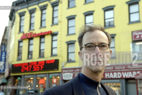 American writer John Haskell. New York, January 12, 2007 - ©Ulf Andersen/Rosebud2