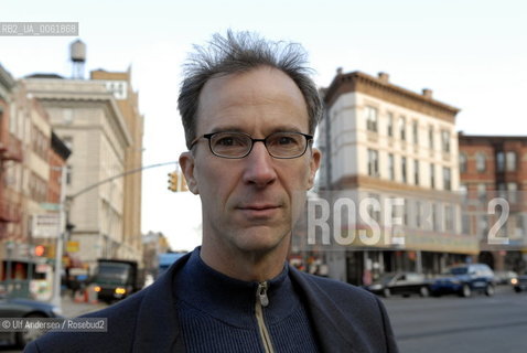 American writer John Haskell. New York, January 12, 2007 - ©Ulf Andersen/Rosebud2