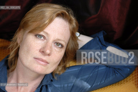 Bertina Henrichs, German writer. Paris, May 20, 2008 - ©Ulf Andersen/Rosebud2