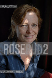 Bertina Henrichs, German writer. Paris, May 20, 2008 - ©Ulf Andersen/Rosebud2