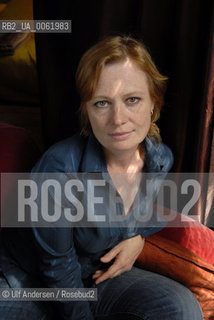 Bertina Henrichs, German writer. Paris, May 20, 2008 - ©Ulf Andersen/Rosebud2