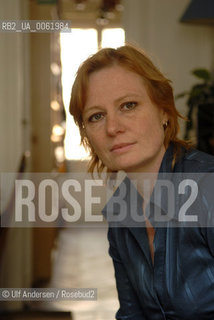 Bertina Henrichs, German writer. Paris, May 20, 2008 - ©Ulf Andersen/Rosebud2