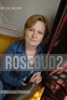 Bertina Henrichs, German writer. Paris, May 20, 2008 - ©Ulf Andersen/Rosebud2