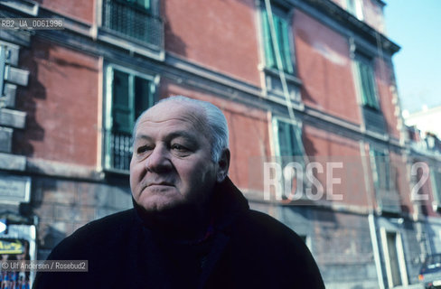 Polish writer Gustave Herling. Napoli, January 6, 1993 - ©Ulf Andersen/Rosebud2